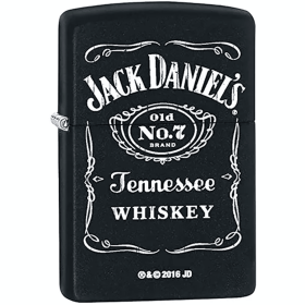 Zippo Jack Daniel's - Black Matte
