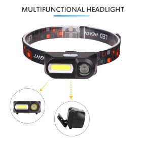 Strong Changing Light Outdoor Head Lamp USB Charging