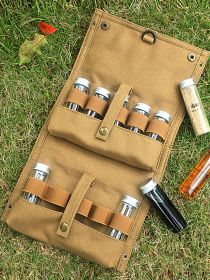 Portable Seasoning Bottle Storage Bag Canvas