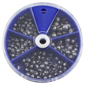 205pcs Premium Lead Fishing Sinkers with Convenient Storage Box