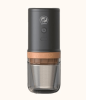 PSFK13 Multi-function all-in-one coffee grinder for vehicle coffee bean grinding. No segmental fine adjustment. Mini automatic grinder with SUS filter