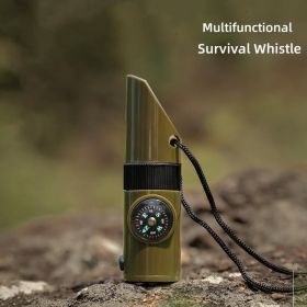 Portable Multifunctional Compass; Whistle