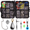 165pcs/lot Fishing Accessories Kit Including Tackle Box