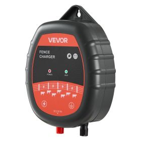 Electric Fence Charger 10kV 1J AC DC Energizer 1.86 Miles Range