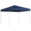 Canopy Tent: Durable, 13x13 Pop Up with Height Adjustment and Wheeled Carry Bag in Dark Blue|