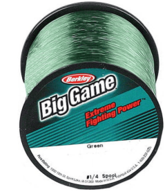 Monofilament Fishing Line, Green, 20 lb Test Strength, 650 yd