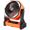8 inch Rechargeable Camping Desktop Fan Battery Operated 4 Speeds
