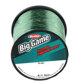 Monofilament Fishing Line, Green, 12 lb Test Strength, 1175 yd