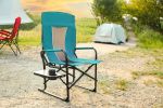 Camping Directors Chair, Oversized Portable Folding Chair with Side Table