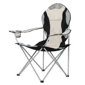 Medium Folding Chair Black Gray
