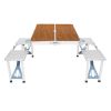 Aluminum Alloy Table And Chair