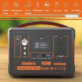 Portable Power Station 110V/600W 568Wh