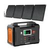 200W Portable Power Station; Foldable