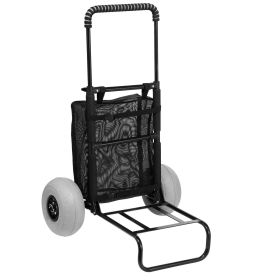 VEVOR Beach Dolly with Big Wheels for Sand, 20.1" x 14.6" Cargo Deck