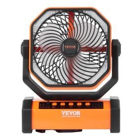 VEVOR Portable Fan Rechargeable 9 inch