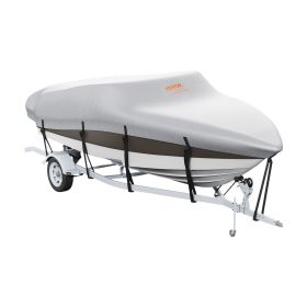 VEVOR Boat Cover, 16'-18.5' Trailerable Waterproof Boat Cover