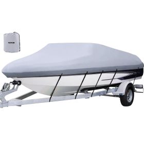 VEVOR Waterproof Boat Cover, 17'-19' Trailerable