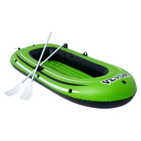 VEVOR Inflatable Boat, 2-Person Inflatable Fishing Boat