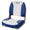 VEVOR Boat Seat, 18.9" Low Back Boat Seat, Folding Boat Chair