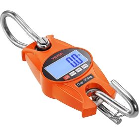 VEVOR Digital Crane Scale, 660 lbs/300 kg,