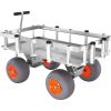 VEVOR Beach Fishing Cart, 500 lbs Load Capacity, Fish and Marine Cart