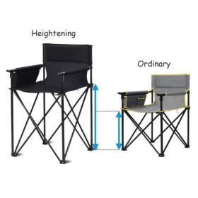 Portable 38 Inch Oversized High Folding Chair