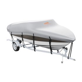 VEVOR Boat Cover, 17'-19' Trailerable Waterproof Boat Cover
