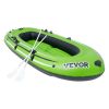 VEVOR Inflatable Boat, 4-Person Inflatable Fishing Boat