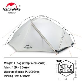 Naturehike Tent VIK Ultralight Single Tent Waterproof