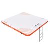 VEVOR Inflatable Floating Dock, 10 x 10FT