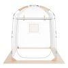VEVOR Sports Tent, 1 Person, Instant Tent Shelter Weatherproof Pod, Outdoor Bubble Clear View Tent, Climate Canopy Shelter for Soccer, Football