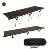 1pcs outdoor aluminum alloy folding bed