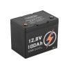 2 Pack 12V 100Ah Deep Cycle LiFePO4 Battery