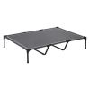 VEVOR Elevated Dog Bed for Large Dogs, Portable Raised Dog Cot with Steel Metal Frame and Breathable Teslin Mesh