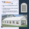 20x40FT Party Tent Heavy Duty, Large Wedding Event Shelters with 3 Carry Bags & Removable Sidewalls