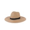 Light Tan Straw Hat Visor