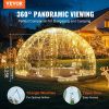 VEVOR Garden Dome Igloo Tent House, 9.5 FT Dome Tent, Upgraded Garden Igloo with PVC Transparent Cover and Window