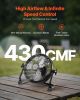 10 inch Rechargeable Camping Fan Battery Operated 360 Manual Rotation
