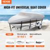 VEVOR Boat Cover, 16'-18.5' Trailerable Waterproof Boat Cover