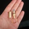 Mini Brass Capsule Knife