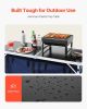 Table Folding Portable Cook Station 3 Adjustable Height Aluminum