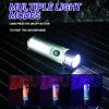 LED Flashlight Fixed Focus L2 Lighting White Red Blue Purple Side Light