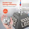1000 LBS Strong Fishing Magnet Kit