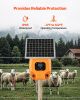Solar Fence Charger 1.86 Miles Electric Fence Energize