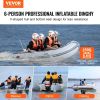 VEVOR Inflatable Dinghy Boat, 6-Person