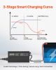 VEVOR 12V 10A Lithium Battery Charger 14.6V AC-DC LiFePO4 Smart Charger for RV