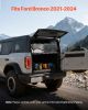 VEVOR Rear Trunk Cargo Rack, for 2021-2024 Ford Bronco, 300 lbs Capacity, Carbon Steel Basket Tray Interior Storage Luggage Carrier with Net
