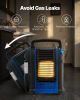 VEVOR Portable Propane Heater, 9000BTU Forced Radiant Space Heater with Stepless Temp Settings & Tip-over Protection, Portable Garage/Shop for Sports