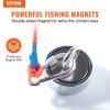 VEVOR Magnet Fishing Kit, 1200lbs 2.95inch Diameter Double Sided Fishing Magnets