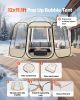 VEVOR Pop up Bubble Tent, 12 x 11.1 ft Waterproof & UV-Resistant, Clear Camping Tent Shelter, Outdoor Garden Dome Igloo Tents with Windows